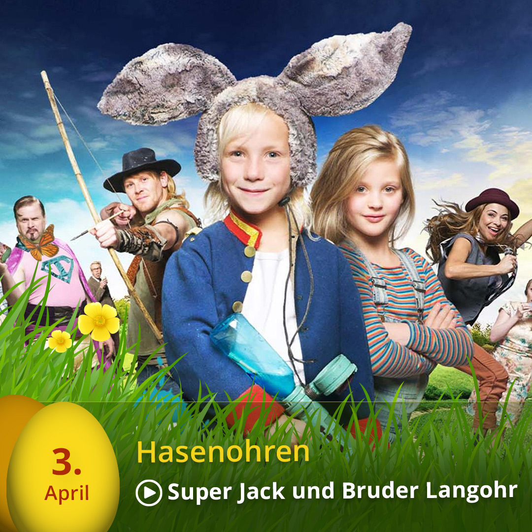  Coverbild des Films "Super Jack und Bruder Langohr" 